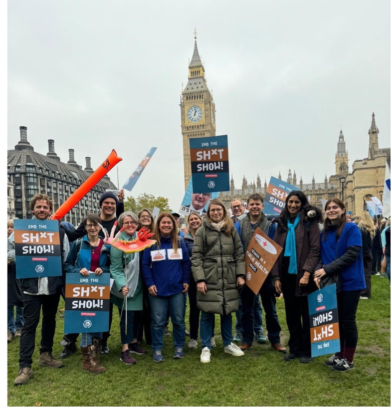 Clidive members at the March for Clean Water