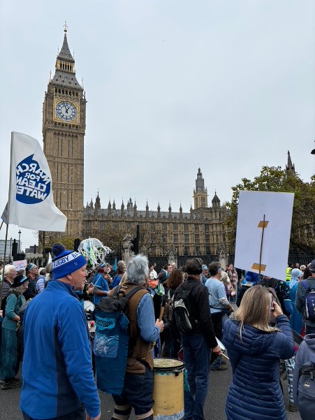 The March for Clean Water at Parliament Square